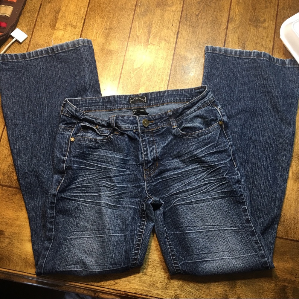 Diva Blue Bootcut Flare Jeans